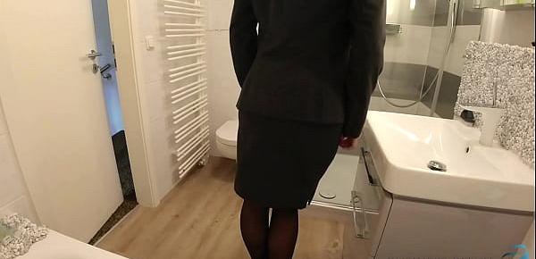  young business woman used in her sexy nylons - pantyhose compilation, business-bitch